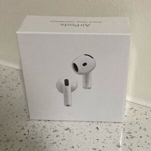 Apple AirPods 4th Generation Active Noise Cancellation - White